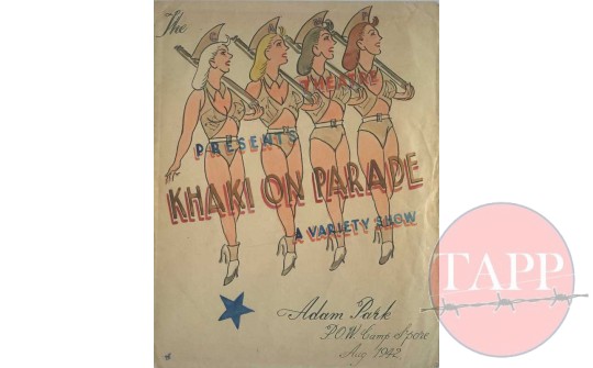 Des Bettany's Khaki on Parade poster