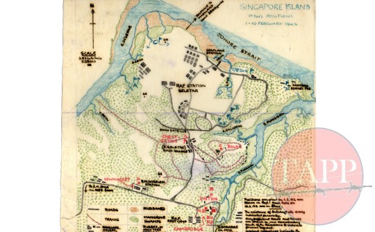 Sgt Moore's Map of Seletar Airfield