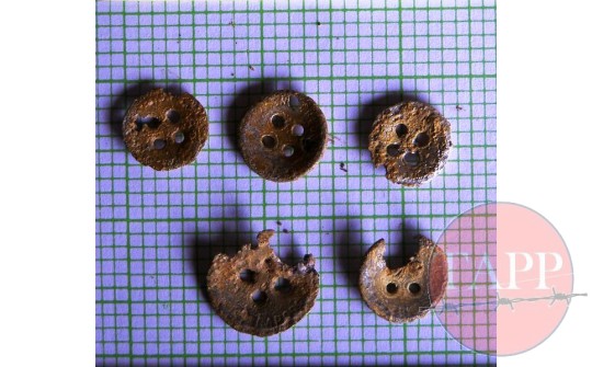 A collection of buttons
