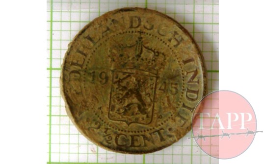 Dutch Coin made into a brooch