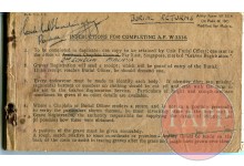 Rev Eric Cordingly's Burial Record Book