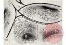 Sgt Len Baynes' Sketch Map