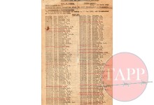 Sgt Moore's Roll of Cambridgehires