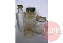 Hair lotion bottles found at No.6 Adam Park
