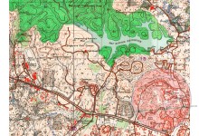 1938 OS map of Adam Park and immediate area