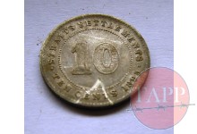 1895 10 cents Coin