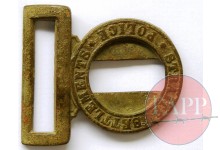 Straits Settlements Police Belt Buckle