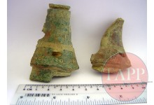Comparing the two pieces of fuse found at No15