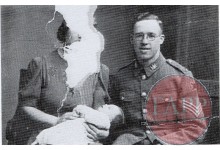 Sgt Moore with his family