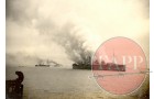 Empress of Asia on fire