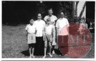 Andrew with the house staff and Ah Sam's son, Lan