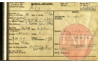 Burial card for Watson