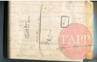 Plan drawn in 1942 showing location of Watson's grave
