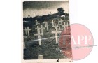 Image of crosses taken - this is not his grave in Singapore