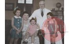 The Seefeld's - picture was taken in the living room at No.16 Adam Park