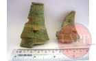 Comparing the two pieces of fuse found at No15