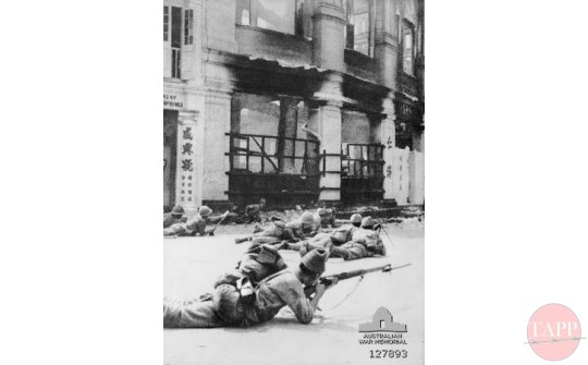 Portfolio of images of Japanese troops in Malaya and Singapore p