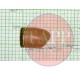A deformed 0.45 ACP Round